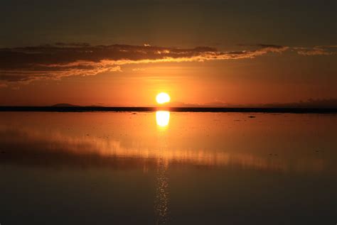 Atardecer Sol Playa Mar Naturaleza Wallpapers Hd Desktop And