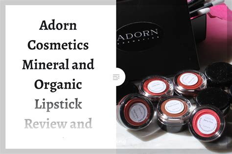 Completely Vegan Cruelty Free And Non Toxic Lipstick Adorn Cosmetics