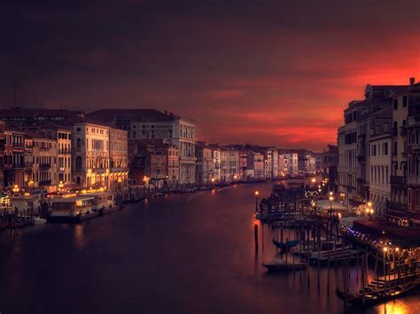 Venice Night Wallpapers Top Free Venice Night Backgrounds