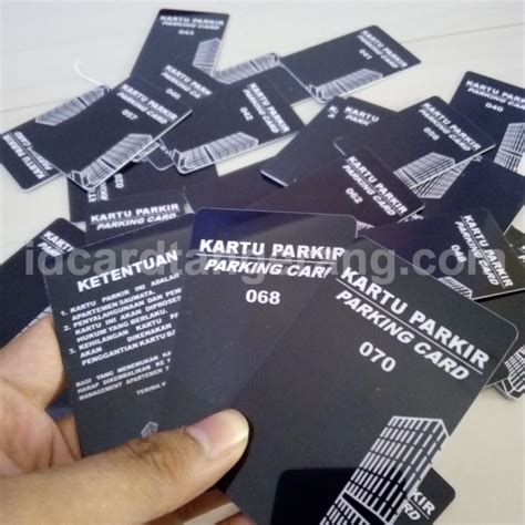 Kartu Parkir Kartu Parkir • Pusat Cetak Id Card Murah Tangerang