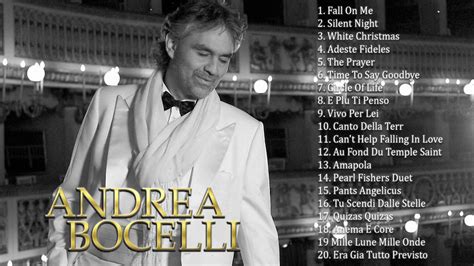 Andrea Bocelli Greatest Hits Cd Compilation Unofficial Release Vrogue