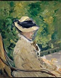 Edouard Manet | Madame Manet (Suzanne Leenhoff, 1829–1906) at Bellevue ...