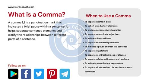 What Is A Comma And When To Use It Important Comma Rules Explained
