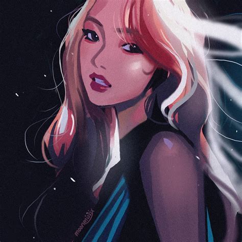 #rosé 'on the ground' m/v hits 200 million views @youtube blinks worldwide, thank you so much! 190407 FanArt of Rosé from Kill this Love M/V by ...