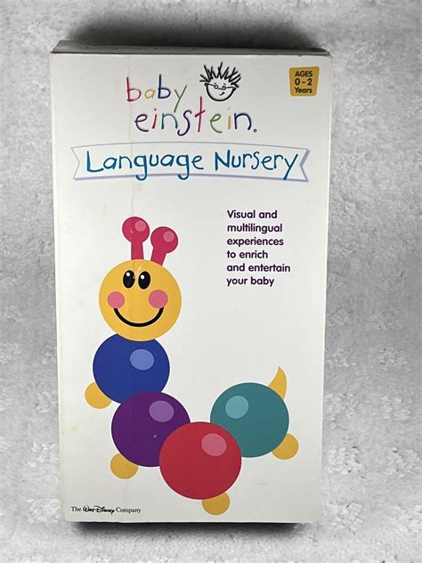 Mavin Disney Baby Einstein Language Nursery Vhs 2002 Educational Learning