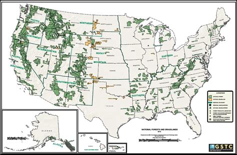 Federal Lands In The West A Few Facts And Figures — The Western Planner