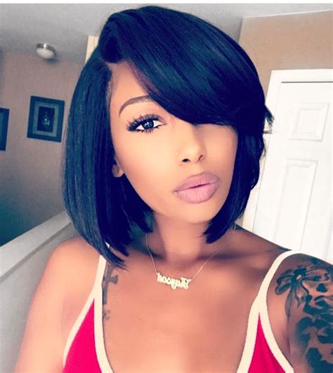 12 Bob With Bangs Wigs For African American Women The Same As The