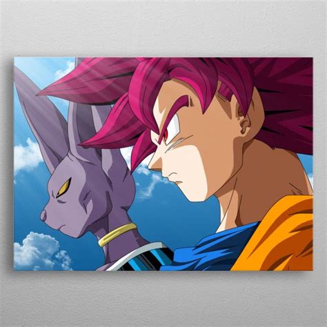 Check spelling or type a new query. Dragon Ball Battle of gods by Ewa Rau | metal posters - Displate | Anime dragon ball super ...