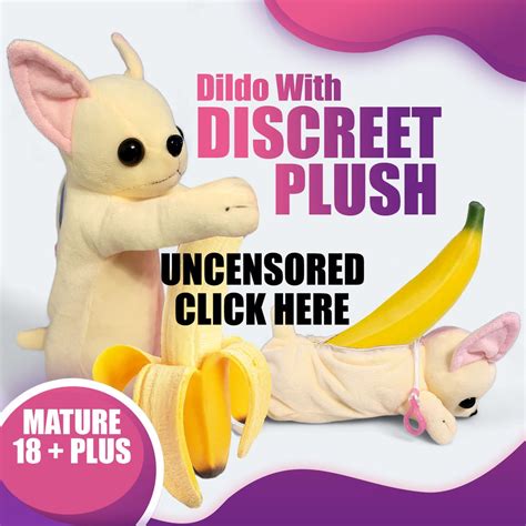 Discreet Plush Adult Toy With Suction Cup Dildo G Spot Flexible