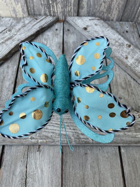 light blue polka dot butterfly pick kelea s florals