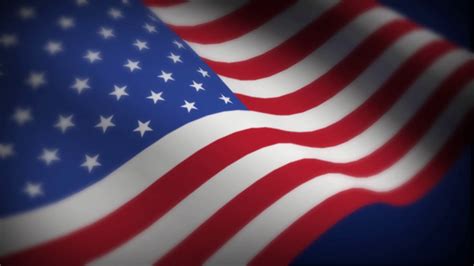 Usa Flag Waving In The Wind Motion Background Storyblocks