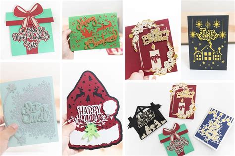 Cricut Christmas Cards Ideas And Free Svg Templates Daydream Into Reality