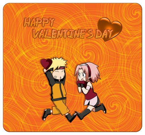 Naruto Happy Valentines Day Card By Vanites On Deviantart