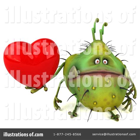 Green Germ Clipart 1489254 Illustration By Julos