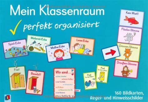 Mein Klassenraum Perfekt Organisiert 160 Bildkarten Regel Und