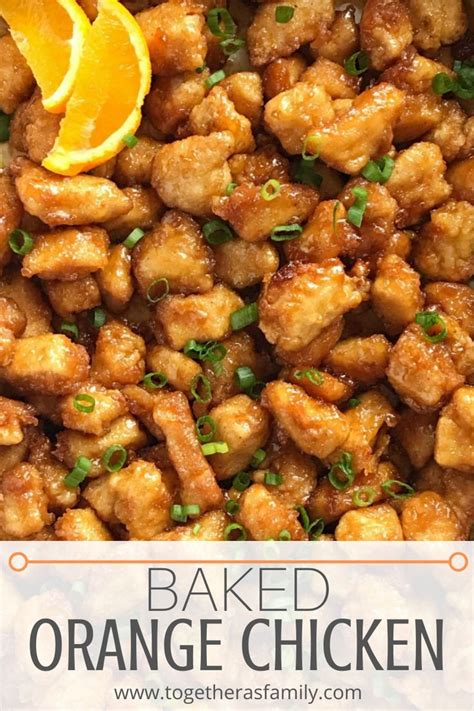 Chinese orange chicken made with crispy fried chicken covered in an authentic orange sauce. This Baked Orange Chicken tastes better than any Chinese ...