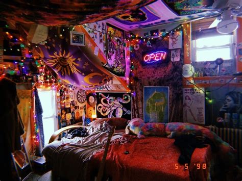 Trippy Room In 2020 Hippie Schlafzimmer Teenager Schlafzimmer