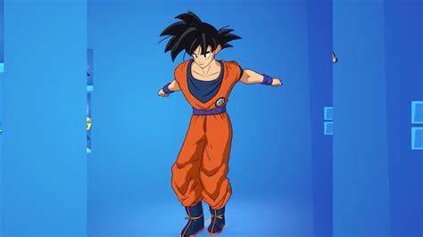 Fortnite Goku Dance Get Griddy Emote Son Goku Skin Youtube