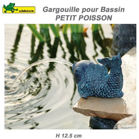 Les ides ont besoin d'une surface minimale de 20 mètres carrés. Gargouille bassin extérieur Petit Poisson - 12 cm Ubbink ...