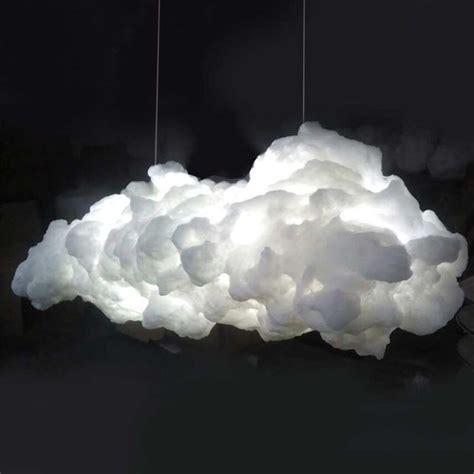 This is a cost effective diy cloud light lamp that you can achieve with little cost, all material will be useful for other decorating ideas and home. White Cloud Lampshade Contemporary Ceiling Light Pendant Hanging Lamp 60cm NEW… | Diy clouds ...