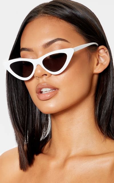 cat eye sunglasses for women cat eye shades prettylittlething usa