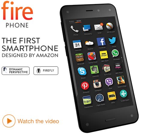 Amazon Fire Phone 32gb Black Unlocked Smartphone 848719056020 Ebay