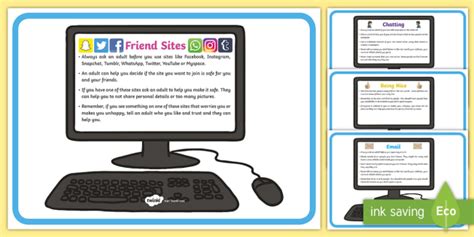 Learn all about online safety and get internet safety tips in this free tutorial. Internet Safety Rules KS2 Printable Posters (teacher made)