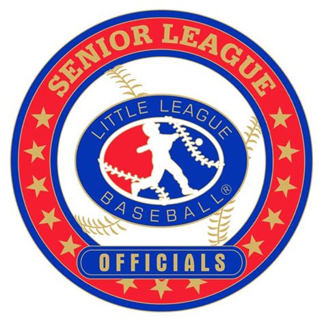 senior league baseball pin series officials wilson trophy