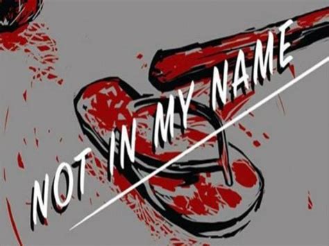 Notinmyname Campaign Varied Reactions Against Mob Lynching Photos