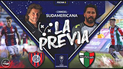 San Lorenzo Palestino Previa Copa Sudamericana Youtube
