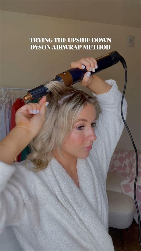 Dyson Airwrap Tutorial On Short Hair Short Hair Styles Easy