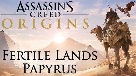 Assassin S Creed Origins Fertile Lands Papyrus Puzzle Riddle