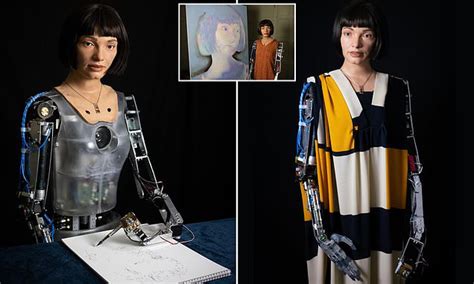 Worlds First Robot Artist Named Ai Da Is Set To Exhibit Series Of Self