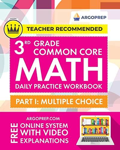 3rd Grade Common Core Math Daily Practice Workbook Part I Multiple