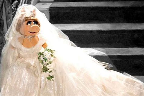 Miss Piggy Wears A Vivienne Westwood Wedding Dress In