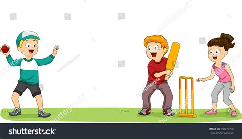 62 Playing Cricket In The Park Stock Vectors Images And Vector Art