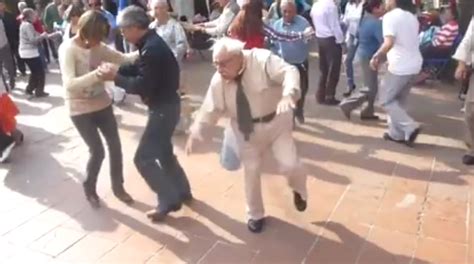 Elderly Man Throws Canes Away To Bust Epic Dance Moves Inspiremore