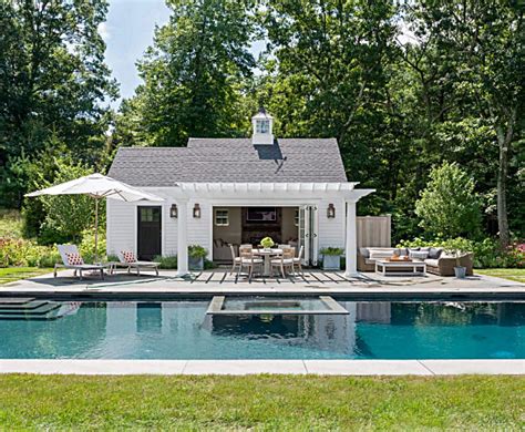 Pool House Designs Backyard Pool Designs Pool Landscaping Hamptons