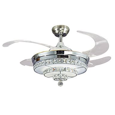 Many have lights and other technology that is contemporary ceiling fans are popular nowadays. Modern/Contemporary Crystal Dimmable LED Dimmable With ...
