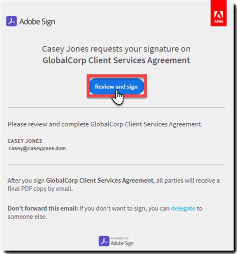 Signing A Document With Adobe Sign Information Systems And Technology