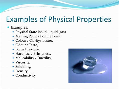 Ppt Physical Properties Of Matter Powerpoint