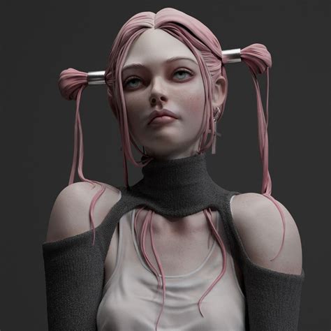 Character Art Character Design Cg Art Art Station 3d Artist Portrait Poses Art Tips Girl