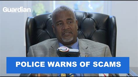 Police Warns Of Scams Youtube