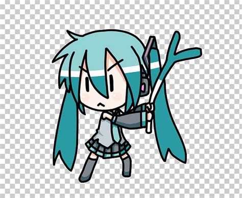 Hatsune Miku Chibi Otaku Png Clipart Aoi Artwork Cartoon Chibi