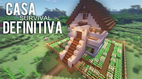 Minecraft Como Construir Uma Casa Survival Para 2 Jog