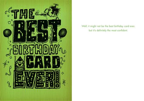 Best Birthday Card Ever Bald Guy Greetings