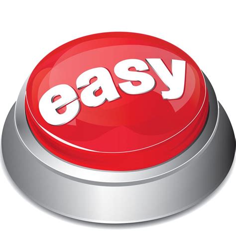 Easy Button Blank Template Easy Button Easy Buttons