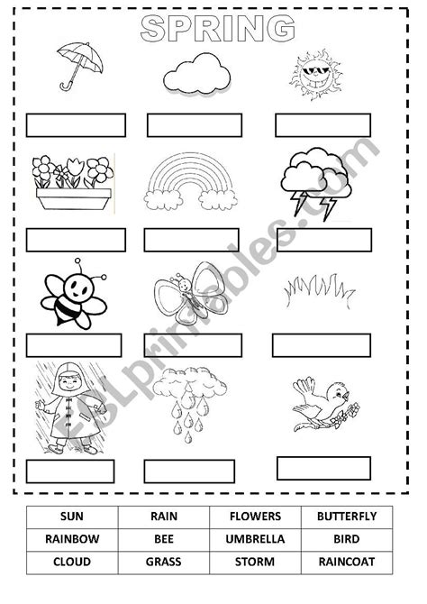 12 Best Images Of Spring Cut And Paste Worksheet Preschool Cut And Vrogue