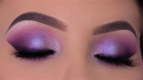 purple violet eye makeup tutorial purple holiday makeup purple eye makeup tutorial lilac