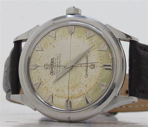 Omega Ref 2852 Steel 34mm Automatic Silver Pie Pan Dial
